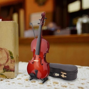 Мини-фигурка скрипки Украшение мини-скрипки