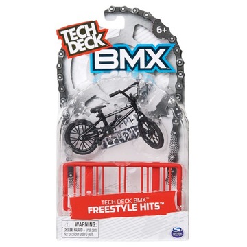 FINGERBIKE MINI ROWER BMX CULT + PRZESZKODA TECH DECK SPIN MASTER