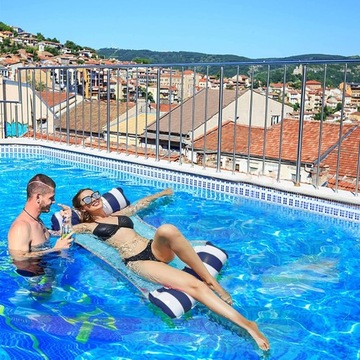 ВОДНЫЙ ГАМАК МАТРАС НАДУВНОЙ СТУЛ ДЛЯ ПЛАВАНИЯ СТУЛ ДЛЯ БАССЕЙНА ПЛЯЖНОГО ОТДЫХА