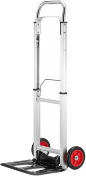 Складная шарнирно-сочлененная алюминиевая лестница 4х3 + ТЕЛЕЖКА