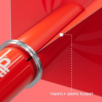 Валы TARGET PRO GRIP RED SHORT НАБОР из 9 шт.