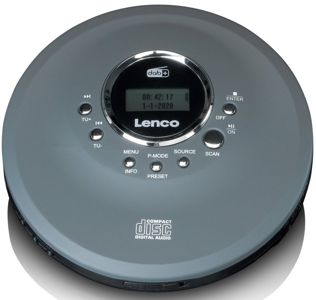 Discman Lenco CD-400 CD MP3 ESP RDS DAB+ RADIO
