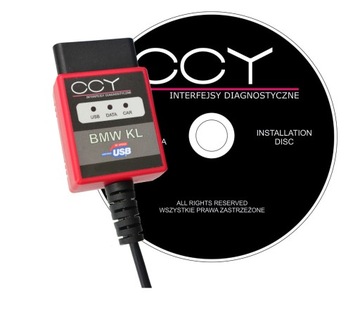 POLSKI Interfejs OBD2 DO BMW INPA KL e39 e46 e60