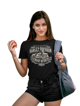DAMSKA KOSZULKA MOTOCYKLOWA MOTOR HARLEY DAVIDSON