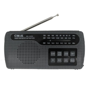 PRZENOŚNE RADIO KUCHENNE RETRO FM BLUETOOTH USB SD