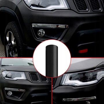 ФОЛЬГА АЛЮМИНИЕВАЯ ЧЕРНАЯ МАТОВАЯ 152x50см HQ