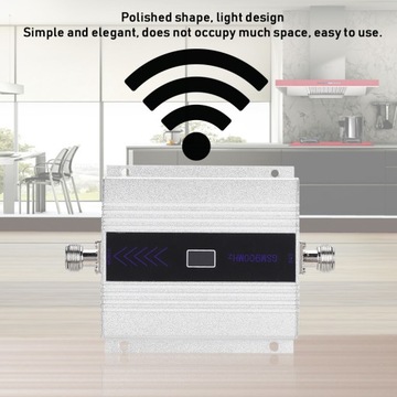 Серебристый gsm900mhz n женский усилитель сигнала мобильного телефона репитер-приемник 1