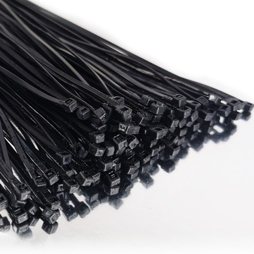 ОЧЕНЬ ПРОЧНЫЕ КАБЕЛЬНЫЕ ЗАЖИМЫ QBA 2,5х100мм 100 ШТ. СТОЙКИЙ ЧЕРНЫЙ