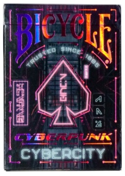 Karty do gry BICYCLE CYBERPUNKT CYBERCITY 1 TALIA