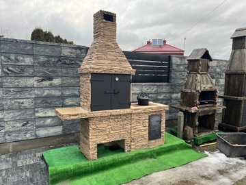 Бетонная коптильня с горшком Styrobud Górno