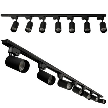 Szynoprzewód Szyna LED 7x Reflektor GU10 Track 2m