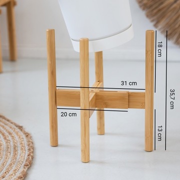 Подставка для цветов, регулируемая деревянная рама, подставка NEST