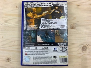 SPLINTER CELL DOUBLE AGENT очень хороший диск в комплекте Z PL PS2