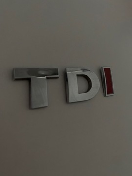 TDI ZNAKY LOGO NÁPIS ZNAK VW GOLF III PASSAT