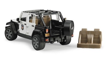 BRUDER 02526 Jeep Wrangler policyjny USA