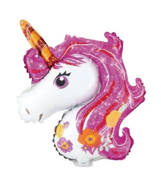 Balon foliowy kolorowy Jednorożec Unicorn