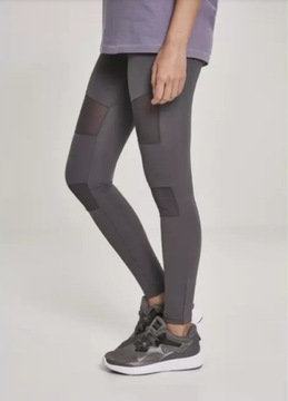 URBAN CLASSICS LEGGINSY SZARE DOPASOWANE 34XS 1ZCQ