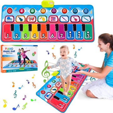 MATA DO TAŃCZENIA MUZYCZNA PIANINO + NAGRYWANIE
