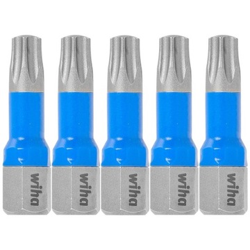WIHA ZESTAW BITÓW UDAROWYCH T BITY T20 25MM 5 SZT.