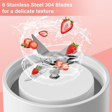 Портативный блендер EUJAM, смузи, 400 мл, белый