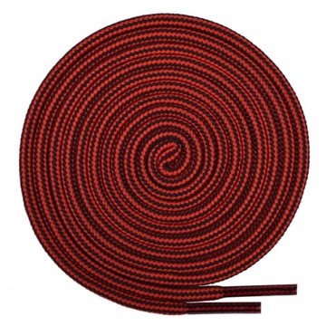 MARKOWE SZNUROWADŁA CZERWONO-CZARNE 65 cm