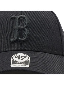 47 Brand Czapka z daszkiem Boston Red Sox Mvp B-MVPSP02WBP-BKB Black
