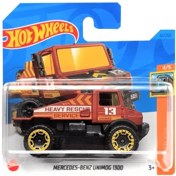 HOT WHEELS MERCEDES-BENZ UNIMOG 1300 HAULERS 2023
