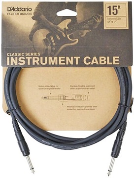 D'Addario PW-CGT-15 Classic Series Instrument Cable 4,5m