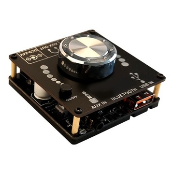 Стереоусилитель MOZOS WS DIY 2x50 Вт класса D Bluetooth ЦАП USB AUX
