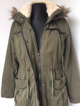 Atmosphere_KURTKA PARKA_khaki_S.STAN_roz.36