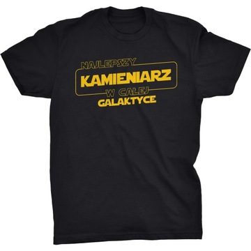 Koszulka T-shirt Najlepszy Kamieniarz Star Wars Gwiezdne Wojny Prezent