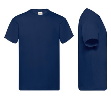 Koszulka T-shirt Fruit of the LOOM Navy M