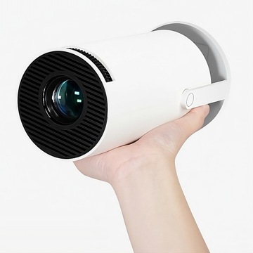 ANDROID TV ПРОЕКТОР WIFI ПОРТАТИВНЫЙ УМНЫЙ ПРОЕКТОР ВРАЩАЮЩИЙСЯ ДИНАМИК + ПУЛЬТ ДИСТАНЦИОННОГО УПРАВЛЕНИЯ