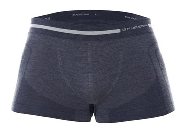 BOKSERKI Z WEŁNY MERINO Brubeck COMFORT WOOL -XL