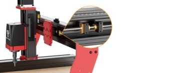 Плоттер фрезерный станок с ЧПУ TwoTrees TTC 450 Pro лазерный гравировальный станок 460х460х80мм