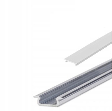 Profil aluminiowy do LED wpuszczany Z 2m + klosz