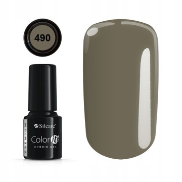 SILCARE LAKIER HYBRYDOWY COLOR IT PREMIUM 6g 490