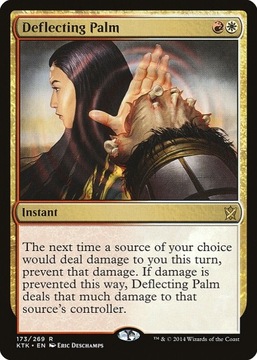Magic The Gathering Deflecting Palm