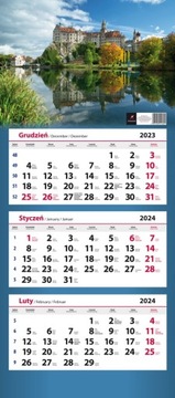 Календарь 2025, трехчастный 2025, микс узоров, 36 настенных узоров