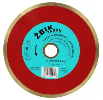 TARCZA DIAMENTOWA ŻBIK TARAN 230MM DO GRESU GRATIS