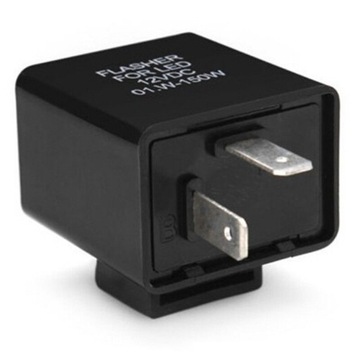 1pc ledowy przekaźnik migania samochód 12V 2 Pin m
