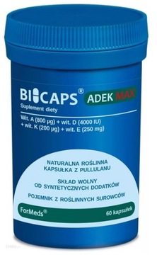 Formeds BICAPS ADEK MAX 60kapsułek