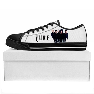 Płócienne niskie trampki Cure Band The Robert Smith Low Top Rock Sneakers m