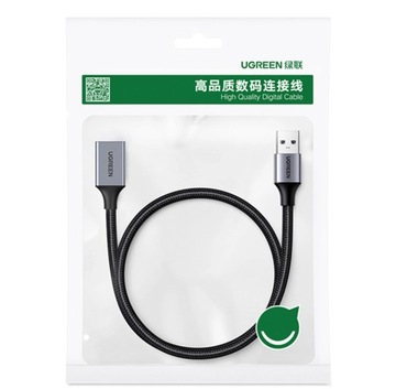 UGREEN Прочный удлинительный кабель USB 3.0 — 2 м — быстрая передача данных 5 Гбит/с