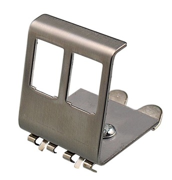 Adapter mocowania uchwyt STP 2x moduł keystone na szynę DIN