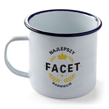 эмалированная металлическая кружка с любым принтом Boy's Day