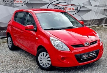 Hyundai i20 I Hatchback 5d 1.2 DOHC 78KM 2012 Hyundai i20 1.2 78 KM bezwypadkowy 5 drzwi Kli...