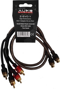 Audio System Z-EVO Y - Rozdzielacze RCA Miedź OFC