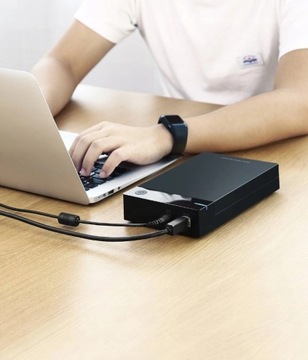 КОРПУС ДЛЯ ДИСКА 3,5 ДЮЙМА UGREEN USB 3.0 SATA ДО 10 ТБ