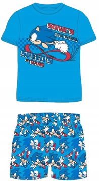 PIŻAMA CHŁOPIĘCA SONIC KRÓTKI RĘKAW 98